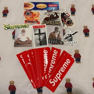 Supreme Box Logo Multicolor Sticker Set Lot of 36